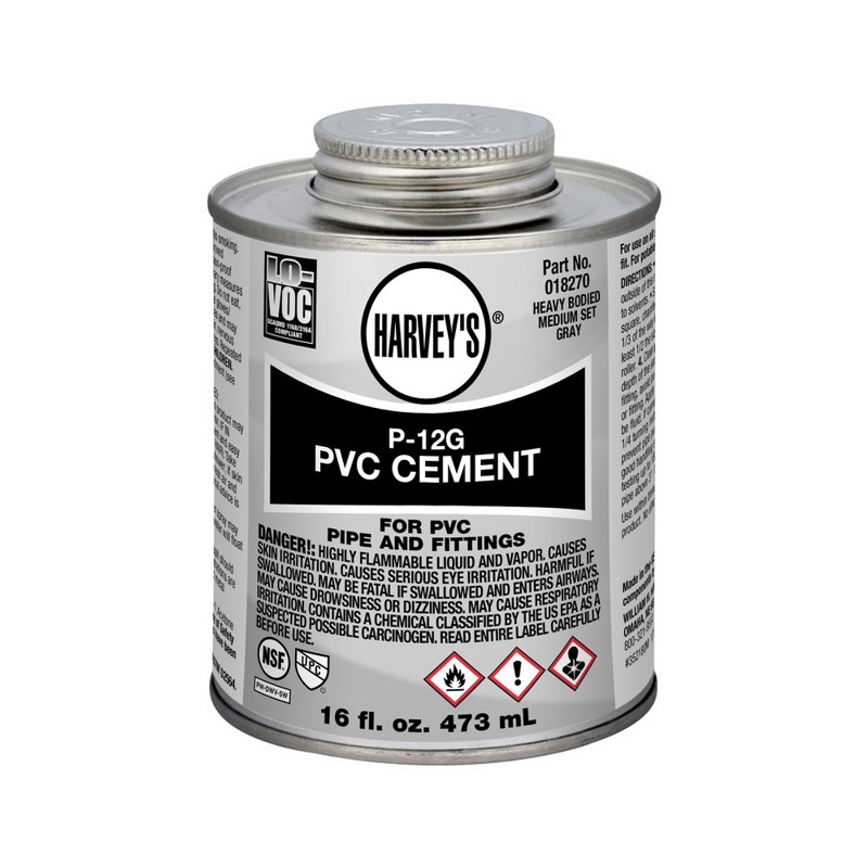 018270b_352180M_121516_16oz-1.jpg - Harvey™ Gallon P-12G PVC Heavy Body Gray Cement