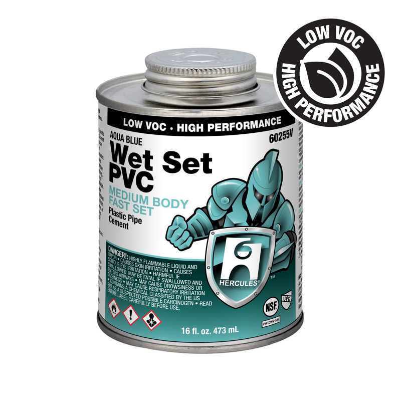 Hercules® Wet Set PVC Cement