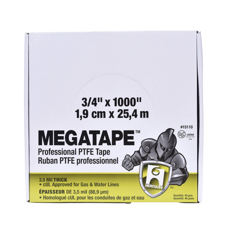 032628151109_T_001.jpg - Hercules® Megatape 3/4 in. x 1000 in. Gray PTFE Tape