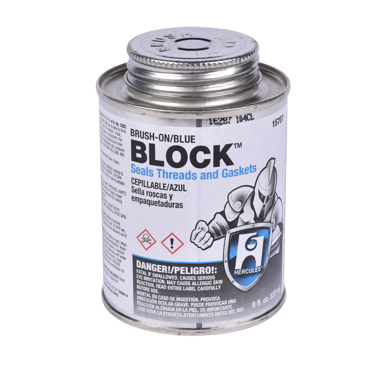 032628157071_H_001.jpg - Hercules® 8 oz. Brush-On Blue Block™ Thread and Gasket Seal