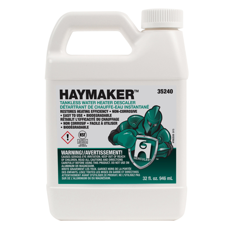 032628352407_H_001.jpg - Hercules® 946 ml Haymaker™ Tankless Water Heater Descaler
