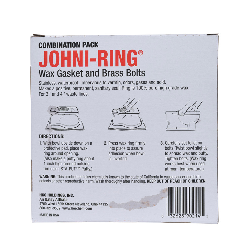 032628902145_I_001.jpg - Hercules® 3 in. or 4 in. Johni-Rings - Regular Wax Ring, Combo Pack