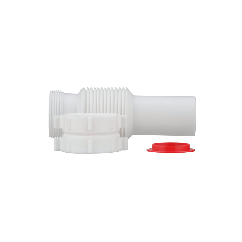 038753005485-01-01.jpg - Oatey Form N Fit 1-3/4 in. x 11-1/4 in. White Plastic Slip-Joint Sink Drain Tailpiece Extension Tube