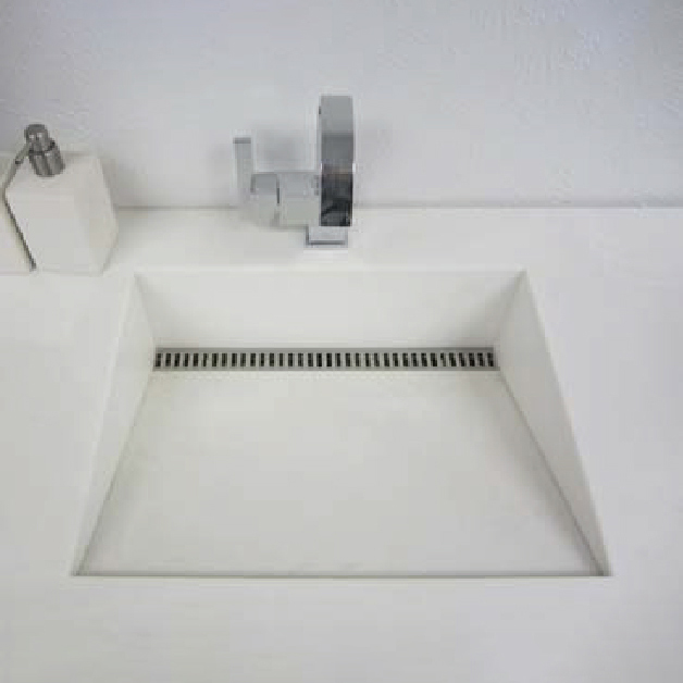 038753011813_H_001.jpg - QuickDrain ProLine Sink Drain Body with 18 in. Trough, 20 in. Length, Waste Outlet Centered