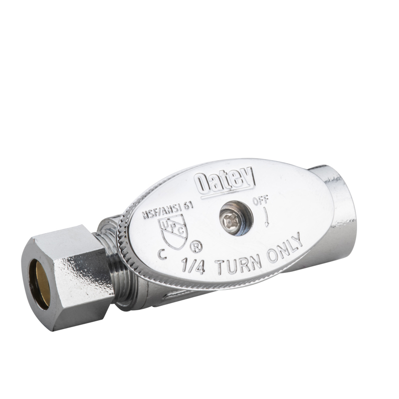 Oatey® 1/4-Turn Straight Water Stop Valves | Oatey