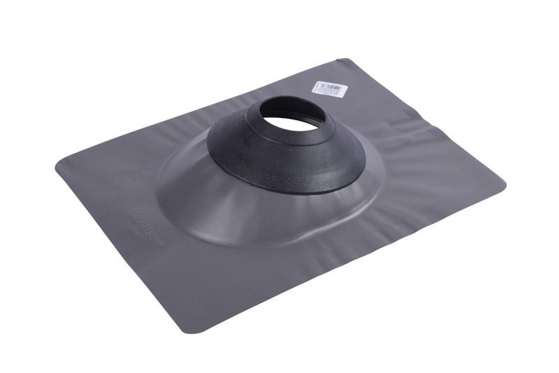 038753118789_H_002.jpg - Oatey® All-Flash® No-Calk® 3 in. – 4 in. Galvanized Gray 12 in. x 15 in. Base Roof Flashing