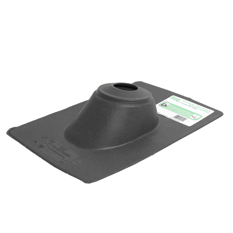 038753118994_H_001.jpg - Oatey® 1.25 in. – 1.5 in. Thermoplastic No-Calk 9.25 in. x 13 in. Base Roof Flashing