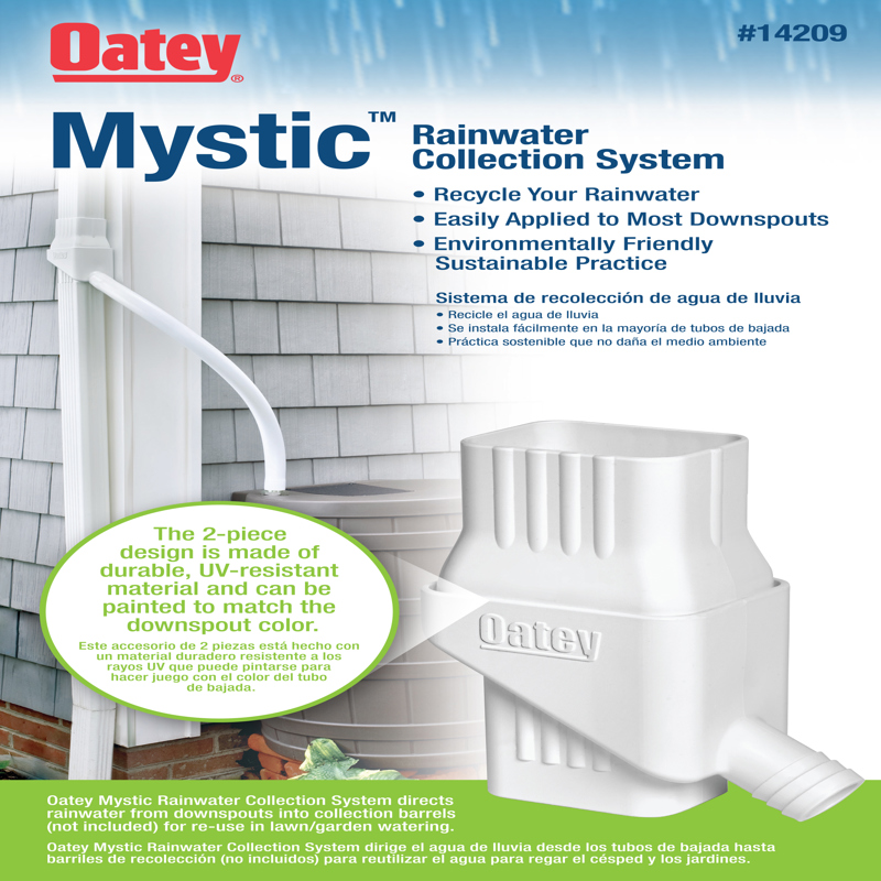038753142098_INFO_002.jpg - Oatey® 2 in. x 3 in. Mystic Rainwater Collection System – Display Box