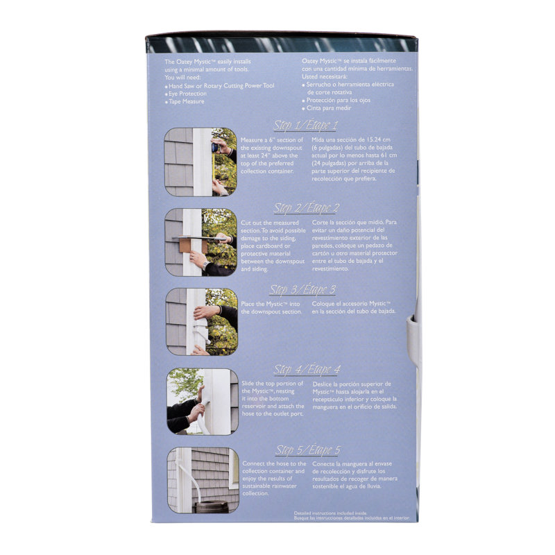 038753142098_R_001.jpg - Oatey® 2 in. x 3 in. Mystic Rainwater Collection System – Display Box