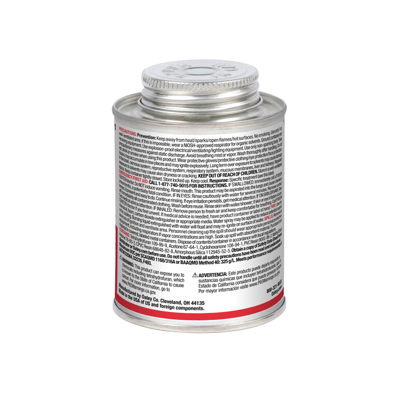 038753308210_W_001.jpg - Oatey® 8 oz. All-Purpose ABS, PVC and CPVC Clear Cement