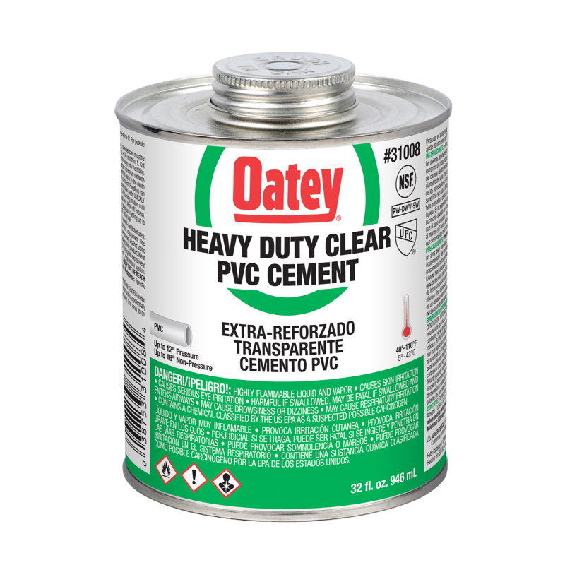 038753310084_H_001.jpg - Oatey® 16 oz. PVC Heavy Duty Clear Cement