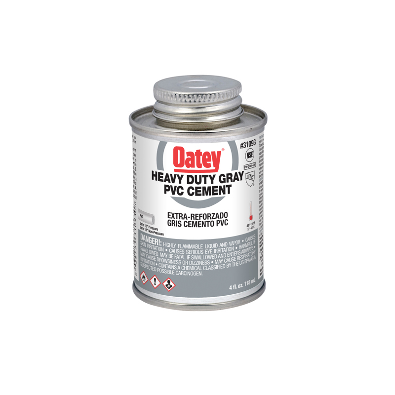 038753310930_H_001.jpg - Oatey® 4 oz. PVC Heavy Duty Gray Cement