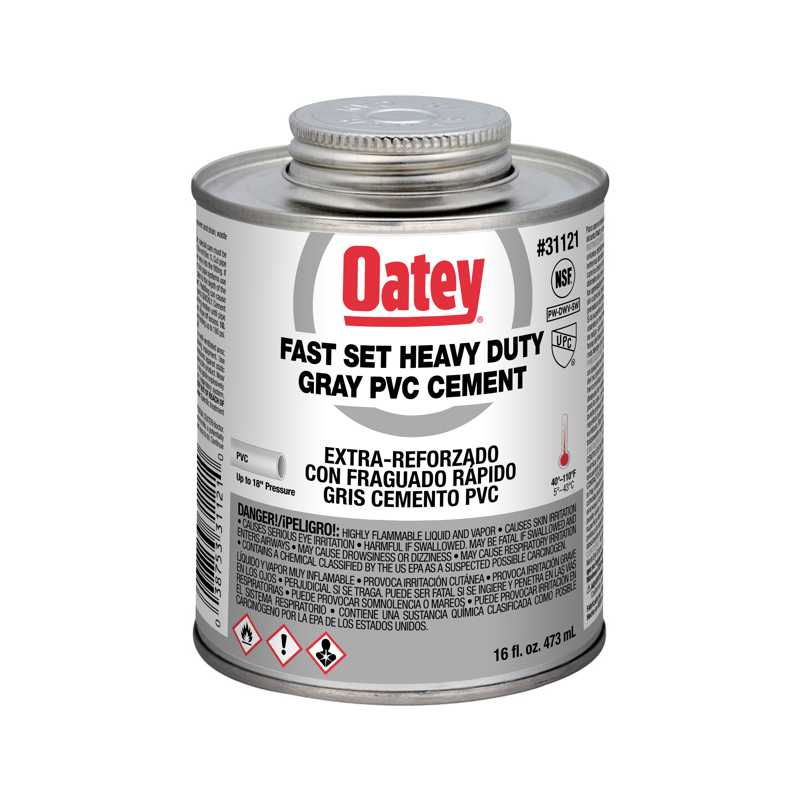 038753311210_H_001.jpg - Oatey® 16 oz. PVC Heavy Duty Gray Fast Set Cement