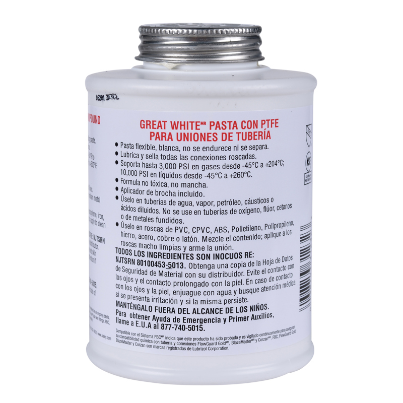 038753312323_W_001.jpg - Oatey® 16 oz. Great White® Pipe Joint Compound with PTFE