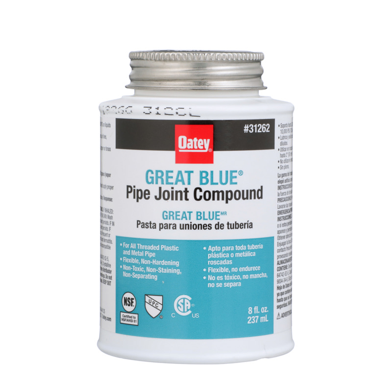 038753312620-01-01.jpg - Oatey® 8 oz. Great Blue® Pipe Joint Compound