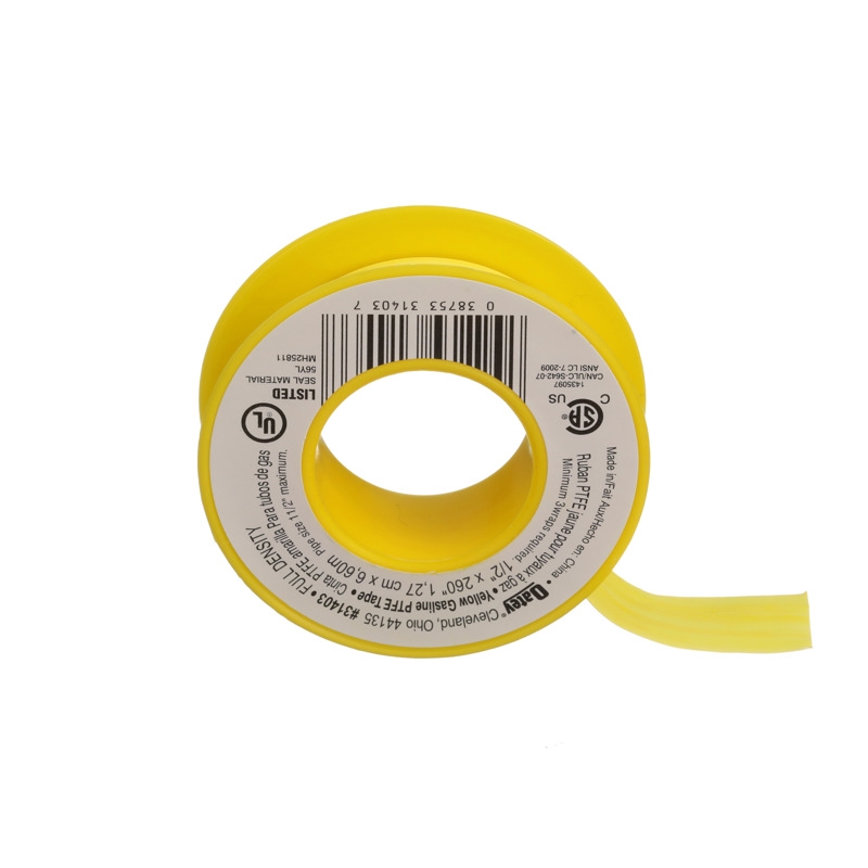 038753314037-01-01.jpg - Oatey® 1/2 in. x 260 in. PTFE Yellow Thread Seal Tape – Display