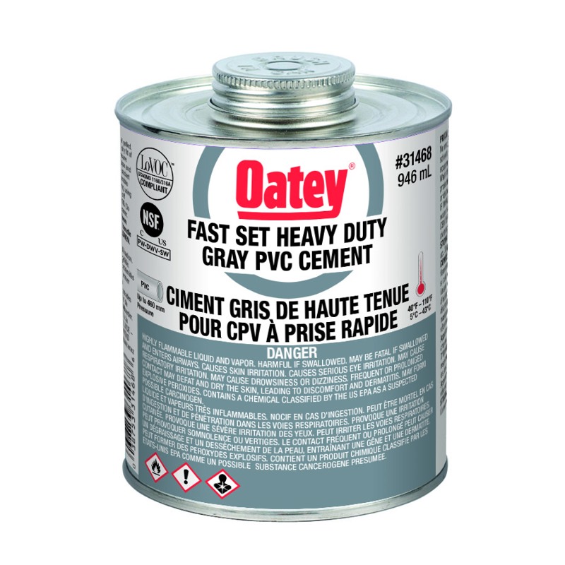 038753314686_H_001.jpg - Oatey® 473 ml PVC Heavy Duty Gray Fast Set Cement