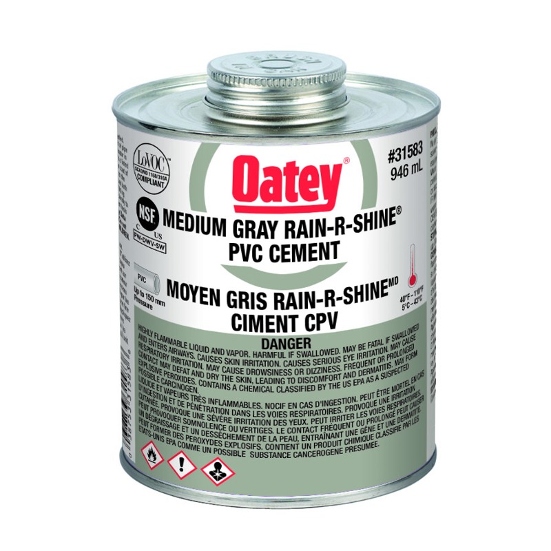 038753315836_H_001.jpg - Oatey® 118 ml PVC Rain-R-Shine® Medium Body Grey Cement