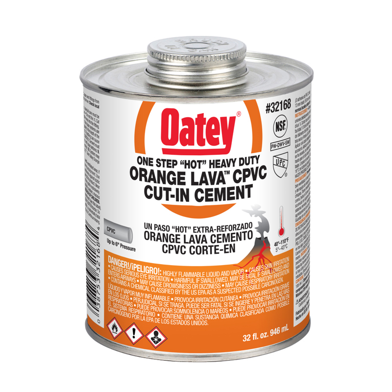 038753321684_H_001.jpg - Oatey® 32 oz. CPVC Orange Lava Hot Cut-In Cement