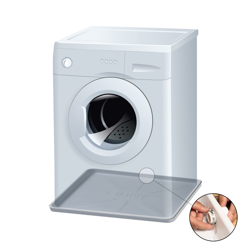 038753340678_APP_003.jpg - Oatey® 28" x 30" Washing Machine Pans- Plastic with Ribs