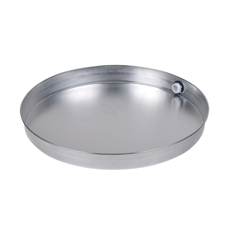 038753341521_H_001.jpg - Oatey® 22 in. Aluminum Water Heater Pans with 1 in. PVC Adapter