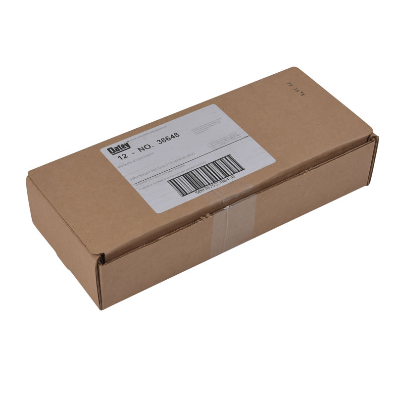 038753386485_P_001.jpg - Oatey® Plastic Brackets, 12" long, for Plastic Boxes