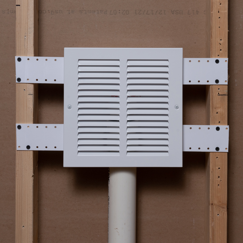 038753390109_APP003.jpg - Oatey® Sure-Vent Wall Box with Metal Grille Faceplate