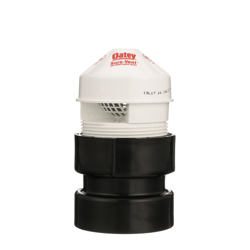 038753390192-01-01.jpg - Oatey® Sure-Vent® 1.5 in. – 2 in. 160 Branch, 24 Stack DFU Air Admittance Valve with ABS Schedule 40 adapter