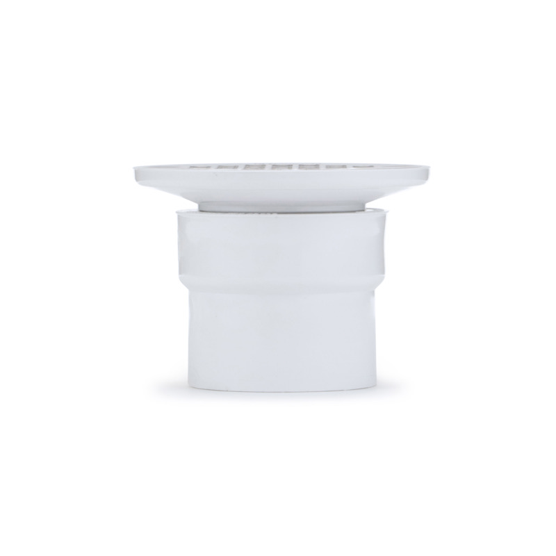 038753422350-01-01.jpg - Oatey® 2 in. or 3 in. PVC Drain with Round Stainless Steel Screw-Tite Strainer