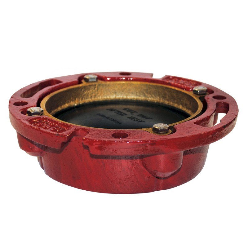 038753422565_H_001.jpg - Oatey® 3 in. Cast Iron Flange without Test Cap