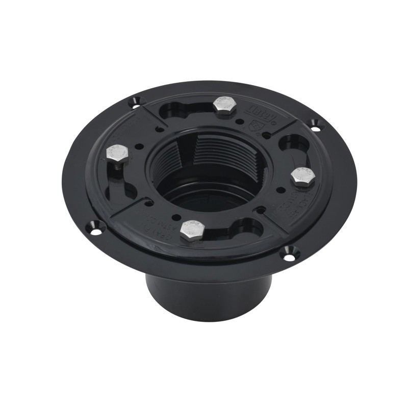 038753422695_T_001.jpg - Oatey® ABS Low Profile Drain Base Clamping Collar And Fasteners