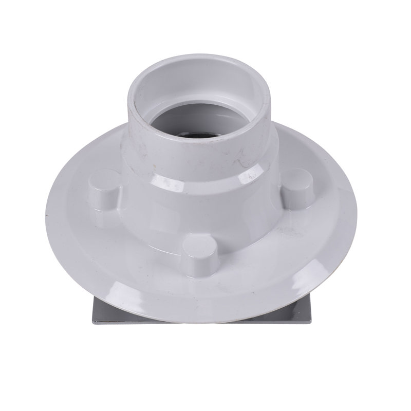 038753423944_B_001.jpg - Oatey® 2 in. or 3 in. PVC Drain with Square Stainless Steel Screw-Tite Strainer and Chrome Plated Brass Barrel