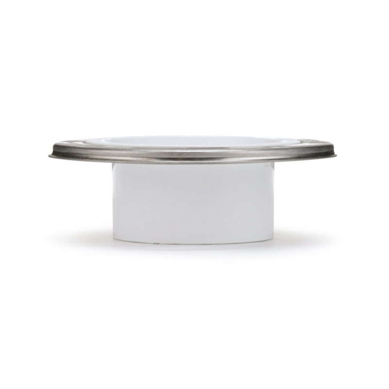 038753434957-01-06.jpg - Oatey® 3 in. x 4 in. PVC Closet Flange with Stainless Steel Ring without Test Cap
