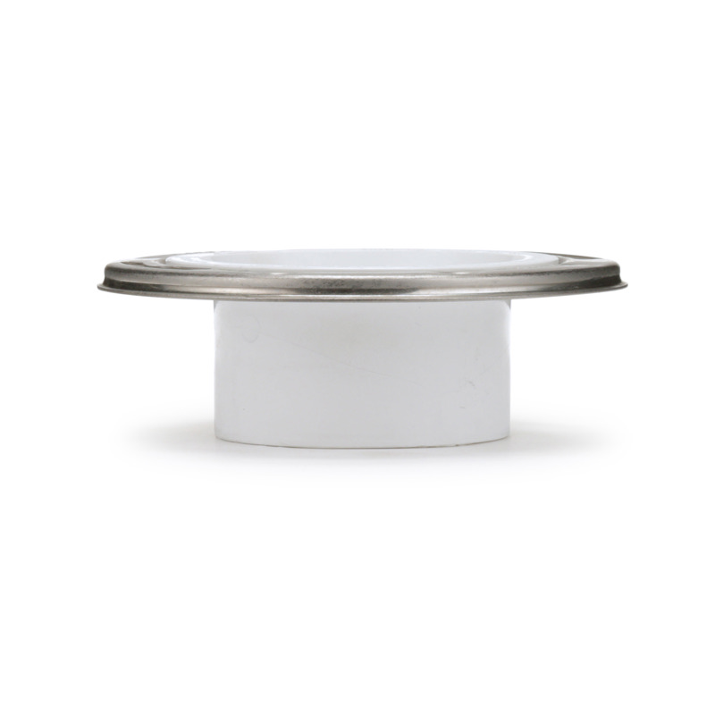 038753434957-01-22.jpg - Oatey® 3 in. x 4 in. PVC Closet Flange with Stainless Steel Ring without Test Cap