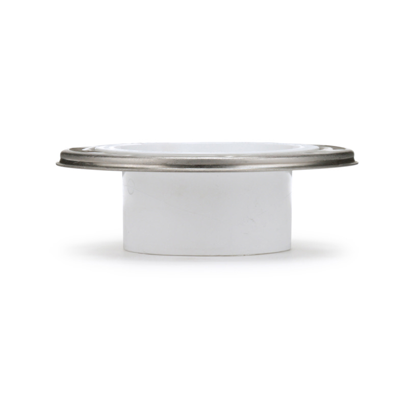038753434957-01-23.jpg - Oatey® 3 in. x 4 in. PVC Closet Flange with Stainless Steel Ring without Test Cap