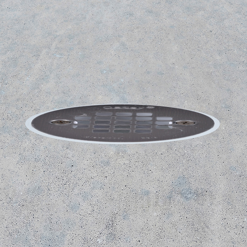 038753435633_APP_001.jpeg - Oatey® 3 in. PVC Snap-In Drain with 3-1/2 in. Stainless Steel Strainer