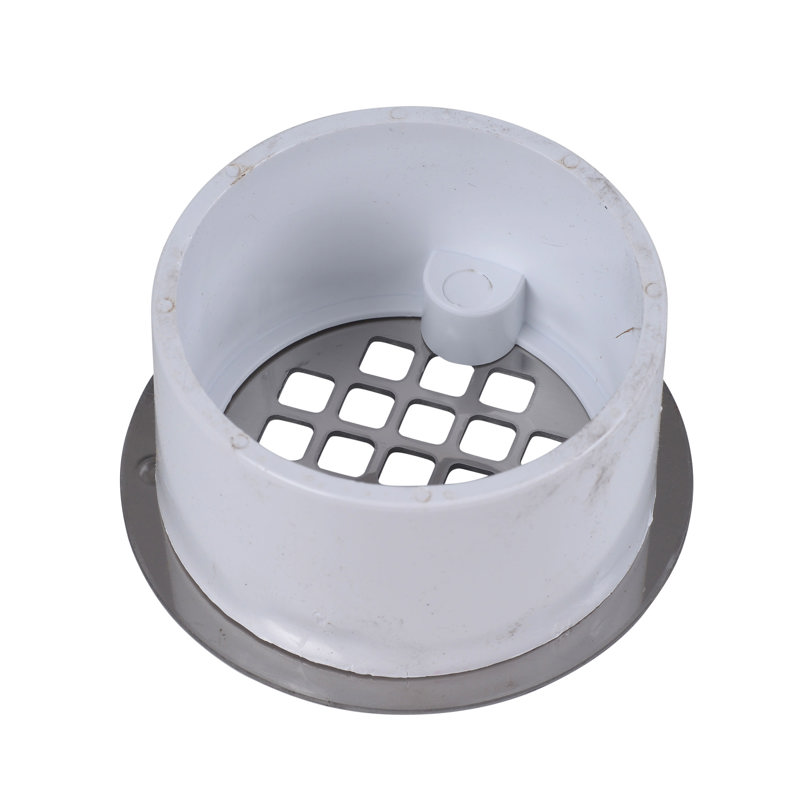 038753435633_B_001.jpg - Oatey® 3 in. PVC Snap-In Drain with 3-1/2 in. Stainless Steel Strainer