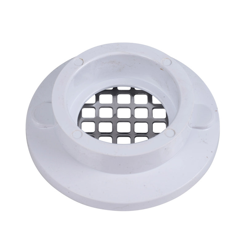 038753435817_B_001.jpg - Oatey® 2 in. or 3 in. PVC Short General Purpose Drain with 4 in. Stainless Steel Screw-Tite strainer