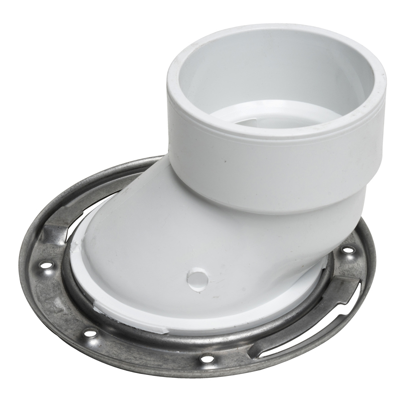 038753436050_B_001.jpg - Oatey® PVC Offset Closet Flange with Stainless Steel Ring