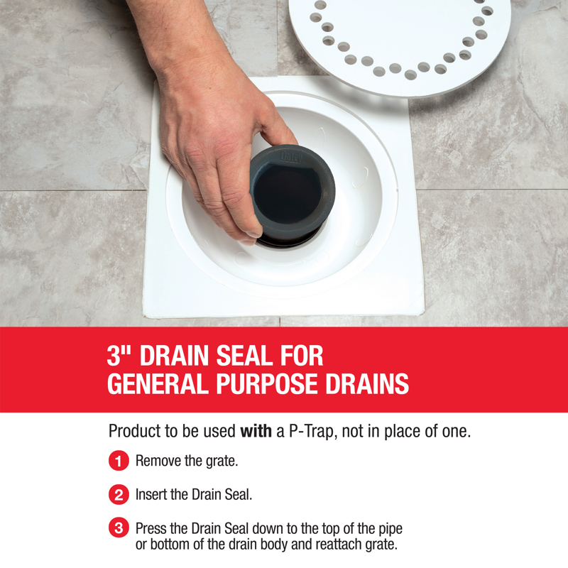 038753437477_I_001.jpg - Oatey® 3 in. Drain Seal for General Purpose Drains