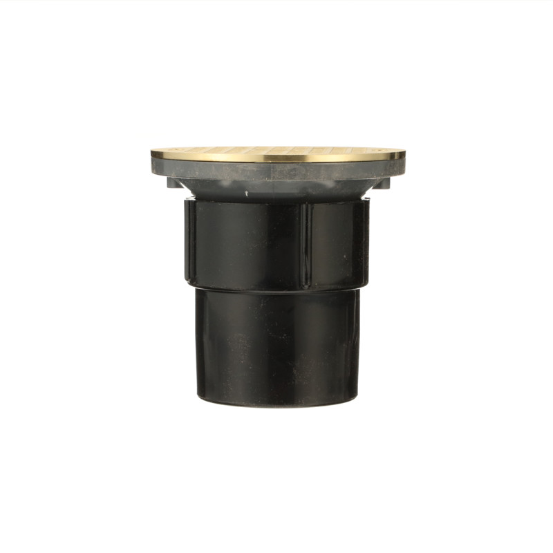 038753821276_R01_C01.jpg - Oatey® 3 in. or 4 in. ABS General Purpose Drain with 6 in. Brass Grate