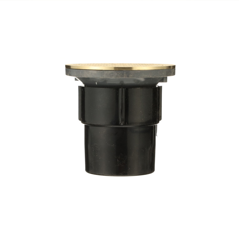 038753821276_R01_C02.jpg - Oatey® 3 in. or 4 in. ABS General Purpose Drain with 6 in. Brass Grate