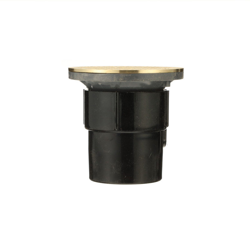 038753821276_R01_C03.jpg - Oatey® 3 in. or 4 in. ABS General Purpose Drain with 6 in. Brass Grate
