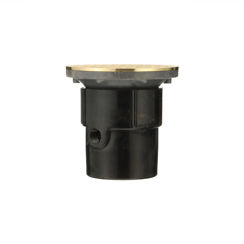 038753821276_R01_C13.jpg - Oatey® 3 in. or 4 in. ABS General Purpose Drain with 6 in. Brass Grate