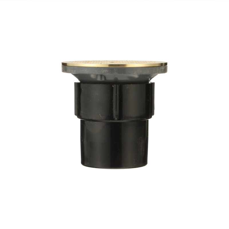 038753821276_R01_C20.jpg - Oatey® 3 in. or 4 in. ABS General Purpose Drain with 6 in. Brass Grate
