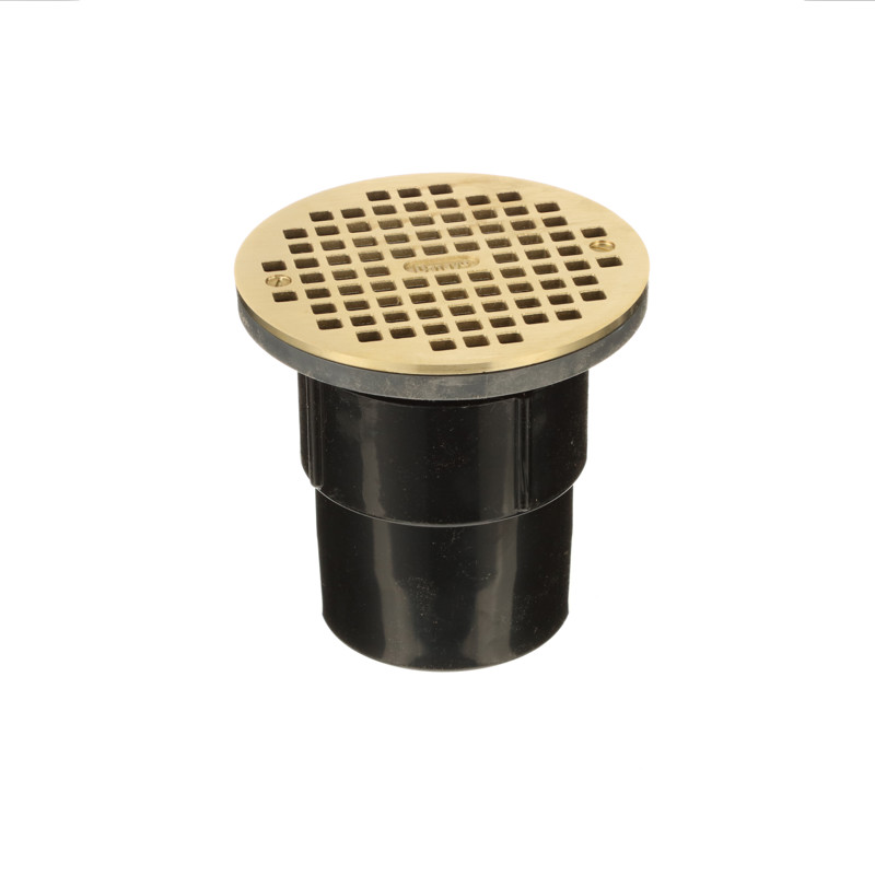038753821276_R02_C24.jpg - Oatey® 3 in. or 4 in. ABS General Purpose Drain with 6 in. Brass Grate