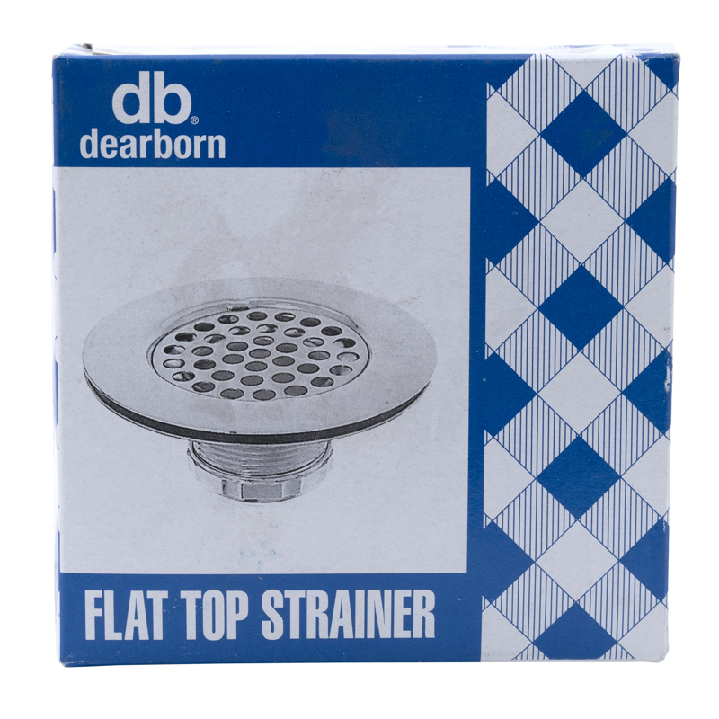 041193006134_P_001.jpg - Dearborn® 3785A Brass Bar Sink Strainer with Crumb Cup