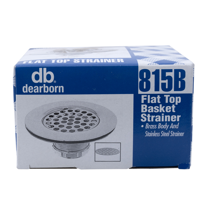 041193006134_P_002.jpg - Dearborn® 3785A Brass Bar Sink Strainer with Crumb Cup