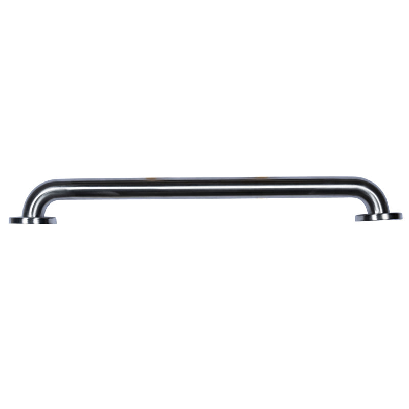 041193009043_H_001.jpg - Dearborn® 1-1/2 in. x 12 in. Stainless Steel Grab Bar w/ Concealed Flange, Satin Finish
