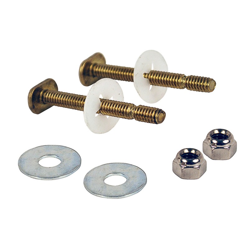 051100_ToiletBoltSet.jpg - Harvey™ 1/4 in. X 2 1/4 in. Brass EZ Snap Toilet Bolt Set with Brass Bolts - Hanging Bag